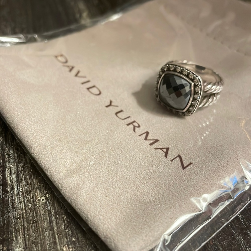David Yurman Albion w/ Hematine & diamonds